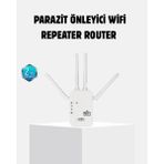 Marsilyan Antenli Wifi Repeater 300M2 Kapsama Alanı Wpa3 Güvenlikli Ieg
