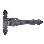 Marsilyan Antika Tarz Dekoratif Pirinç Kuyruklu Düğmeli Menteşe No3 - 155X240 Mm, Oksit - Renkli