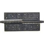 Marsilyan Antika Tarz Dekoratif Pirinç Lüks Okka Menteşe - 20CM, Oksit - Renkli