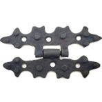 Marsilyan Antika Tarz Dekoratif Pirinç Yıldız Menteşe - 84X44 Mm, Oksit - Renkli - 1