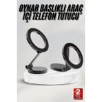 Marsilyan Araç Içi Telefon Tutucu Ios Uyumlu Magsafe Manyetik Mıknatıslı - Renkli - standart