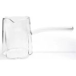 Marsilyan Ateşe Dayanıklı Cam Cezve Borosilikat Cam Cezve 400 ml -CZV05 - 1 - Renkli