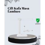 Marsilyan- Ayarlanabilir Açıya Sahip Masa Lambası | Kademeli Işık Seviyesi, Modern ve Kompakt Tasarım - Renkli - standart