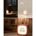 Marsilyan- Ayarlanabilir LED Masa Lambası Şarjlı Modern Aydınlatma - Renkli - standart