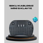 Marsilyan Aydınlatmalı Touchpad’li Q Klavye – Türkçe Karakterli, USB Bağlantılı, Numerik Tuş Takı - 1 - Renkli