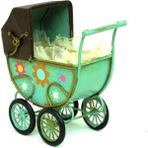 Marsilyan Bebek Arabası Maketi El Yapımı - Renkli - standart