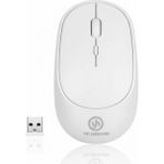 Marsilyan Beyaz Renkli Ergonomik Sessiz Kablosuz Mouse – USB Alıcılı, Ofis ve Oyun Için Konforlu Bilgisayar Faresi MS6310 (4887) - Çok Renkli