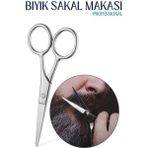 Marsilyan Bıyık Sakal Düzeltme Makası 12 cm Biagio Bianchi Design - Renkli - standart