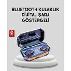 Marsilyan Bluetooth Kablosuz Kulaklık 4 Saat Kullanım Şarj Kutulu Düşük Enerji Tüketiml - MCT4336-9188 - Çok Renkli