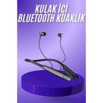 Marsilyan Bluetooth Kulaklık Şarj Göstergeli 100 Saat Şarj Kapasiteli Sporcu Kulaklık - Çok Renkli