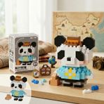 Marsilyan Bricks Gezgin Panda Mini LEGO Figürü - Renkli - standart