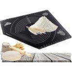 Marsilyan Buffer® Silikon Çok Amaçlı Geniş Hamur Matı Hamur Açma Matı 40*50 cm - Renkli