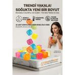Marsilyan Buz Küpü Sürekli Kullanım 20 Adet Nordgröna 718112 - Renkli