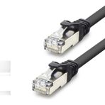 Marsilyan Cat7 Ethernet Patch Kablosu 10 Gbps 600 Mhz 10 M - Siyah HDX5094