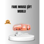 Marsilyan Çift Modlu Kablosuz Bluetooth 5.0 + 2.4ghz Mouse – 3 Cihaz Bağlantılı Hızlı Geçiş Düğmeli - Renkli - standart