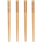 Marsilyan Çin Çubukları Chopsticks (10 Çift) - Renkli