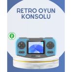 Marsilyan Çocuklara Özel Retro Oyun Konsolu Portatif Eğlence Cihazı - MCT8551-8756