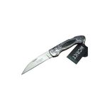 Marsilyan CRKT CR 0124 Kamp Çakı 20 cm - Metal Desenli Sap, Kılıflı, Kutulu