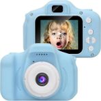 Marsilyan Dijital Fotoğraf Makineleri Çocuk Kamerası 1080P Hd Cmr7 Mavi