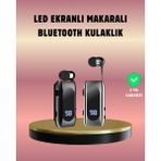 Marsilyan Dijital Göstergeli Bluetooth Kulaklık – Klipsli ve Şık Tasarım - 1