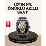 Marsilyan Dokunmatik Akıllı Saat Sesli Asistanlı Geniş Özellikli - Çok Renkli