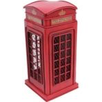 Marsilyan El Yapımı Londra Telefon Kulübesi Kumbara - Renkli - standart