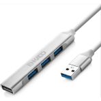 Marsilyan Enkado EKD-UH60 Usb3.0 To 3xusb 2.0 1xusb 3.0 Metal USB HUB(1923) - Renkli - standart