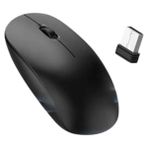 Marsilyan Ergonomik Tasarım Kablosuz Siyah Mouse Hassas Uzun Ömürlü - 1