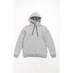 Marsilyan Erkek Uzun Kol Kapşonlu Basic Sweatshirt Hoodie - Gri - XL