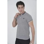 Marsilyan Erkek Yakalı Slim Fit Dokuma T-Shirt - Beyaz
