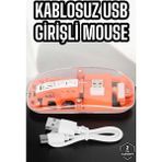 Marsilyan Fare Mouse Çift Modlu Kablosuz Bağlantılı 2.4ghz Destekli - 1