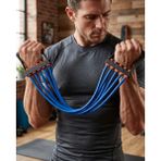 Marsilyan Fitness Direnç Lastiği Evde Spor Için Çok Amaçlı Egzersiz Bandı - Renkli