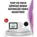 Marsilyan Gece Görüşlü Bebek Kamerası Ninni ve Alarm Özellikli Ieg - 1