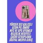 Marsilyan Genç Kızlara Özel Akıllı Saat 41 mm Çağrı Cevaplayabilen Nfc ve Gps Uyumlu - 35 - 48 mm - 01P-Pembe