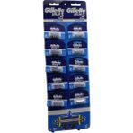 Marsilyan Gillette Blue3 Jilet Kartelalı 10 Parça (K95)