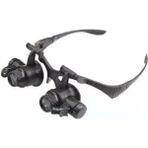 Marsilyan -Gözlük Modeli 10X 15X 20X 25X Lens,2led Işıklı,büyüteç
