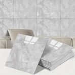 Marsilyan- Gri Mermer Desen Duvar Sticker (30X30)