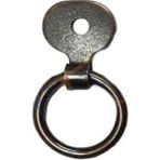 Marsilyan Halkalı Tablo, Çerçeve Askısı, Küçük, 15X28MM, Eskitme - 100 Adet - Renkli - standart