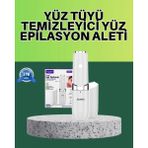 Marsilyan Hassas Ciltler Için LED Destekli Yüz Epilasyon Cihazı - Renkli - standart