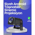 Marsilyan Hdmı, USB ve Kulaklık Girişli Çoklu Bağlantı Seçenekli Projektör - Çok Renkli