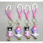 Marsilyan- Hello Kitty ve Arkadaşları Silikon Anahtarlık - Renkli - standart