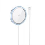Marsilyan Hoco CW53 15W Magsafe Kablosuz Wireless Stand Hızlı Şarj CIHAZI-(5775) - 20W GaN Black