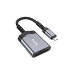Marsilyan Hoco UA25 2-in-1 İPhone Lightning Kart Okuyucu-(5775) -