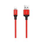 Marsilyan Hoco X14 Iphone 14-13-12-11 USB Data ve Hızlı Şarj KABLOSU-(5775) - Kırmızı