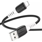 Marsilyan Hoco X82 iPhone Lightning To USB 2.4A Silikon Data ve Şarj KABLOSU-(5775) - 1 - Renkli