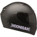 Marsilyan Hoonıgan Yazılı Hologram Motosiklet Kask Sticker Etiket Modeli - standart - Renkli