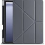 Marsilyan Huawei Honor Pad X9 11.5 Kılıf Kalemlikli Mars Tablet Kılıfı - Koyu Gri - Renkli
