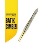 Marsilyan Ince Uçlu Batık Cımbızı - Şık ve Hassas Kaş Şekillendirme Solingen Professional - Çok Renkli