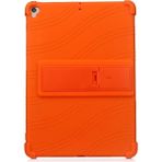 Marsilyan Ipad 7 10.2 Inch- Ipad Air 3 10.5 Inch Kılıf Standlı Darbe Emici Silikon Kılıf - Pembe