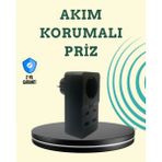 Marsilyan Isıya Dayanıklı Pc Gövdeli Akım Korumalı Priz 4 USB